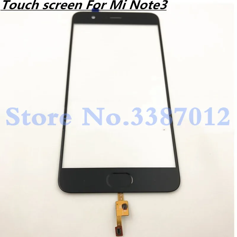 5 ''Замена высокого качества для Xiaomi Mi Note 3 Note3 сенсорный экран дигитайзер