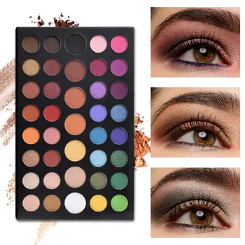 

39 Colors Matte Shimmer Eyeshadow Palette Waterproof Smudge-proof Long-lasting Glittle Eye Shadow