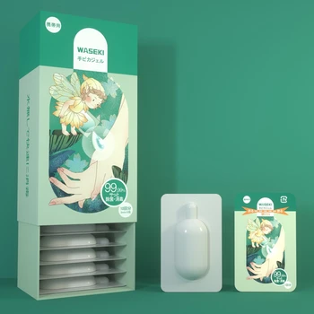 

2ml X10 Tablets Household Portable Disinfection Hand Sanitizer Disposable No Clean Waterless Antibacterial Hand Sanitizer Gel