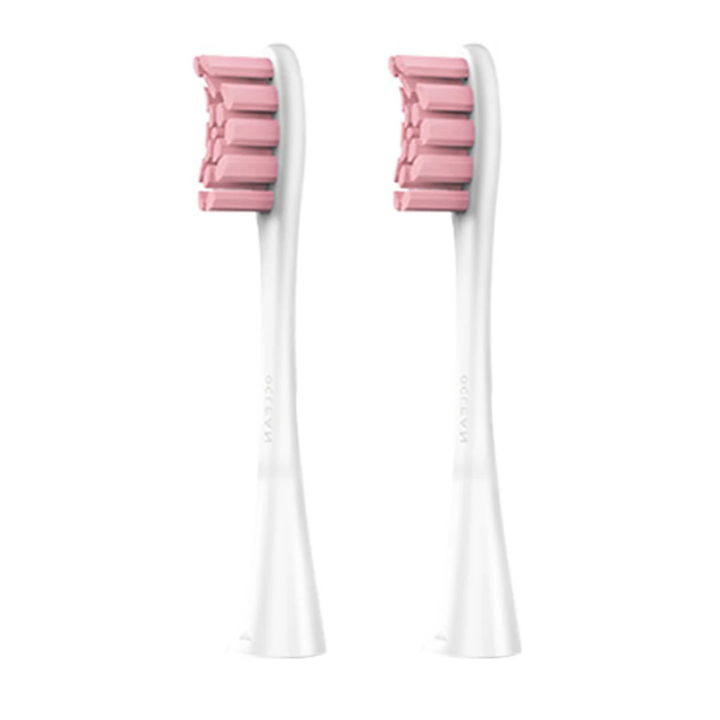 Charming Pink 2Pcs Oclean X/SE/One/Air сменные насадки для автоматической электрической звуковой зубной щетки Глубокая чистка зубных щеток - Цвет: Charming Pink 2Pcs