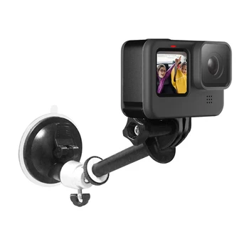 

Car Suction Cup Holder Mount Bracket Adjustable Tripod For Gopro Hero9 OSMO Action Camera Accessories