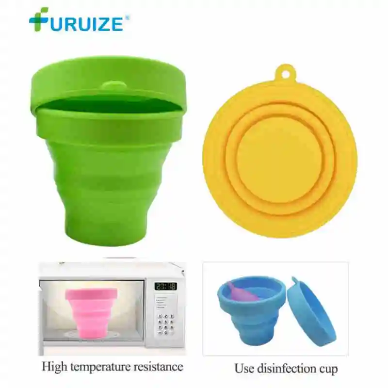 

Sterilizer Cup For Menstrual Cup Recyclable Foldable Menstrual Sterilize Camping Cup Good Quality Sterilizing Cup Microwave Heat