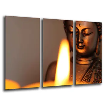 

Buddha Buddha, Relaxation, Relax, Zen, photo print on wood, modern picture decorative 26204