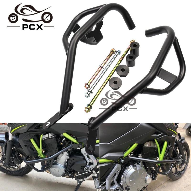 

For Kawasaki Z650 Ninja 650 Ninja650 2017-2019 Motorcycle Engine Bumper Guard Crash Bar Motor Front Guard Bars Protector Frame