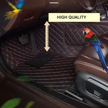 Кожаные автомобильные коврики для Nissan D22 GT-R fuga Quest GENISS Qashqai Note Мурано МАРТА Teana Tiida Almera X-trai LANN