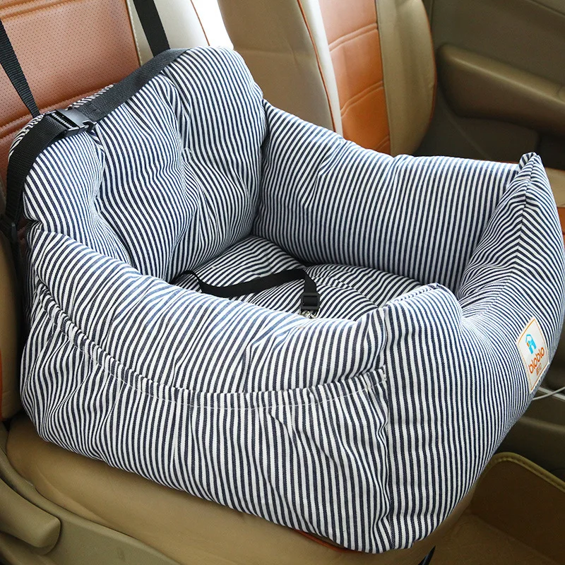 

Dog Car Seat Bed Travel Pet Car Seats for Small Medium Dogs Front/Back Seat Indoor/Car Use Dog Car Carrier Bed Cover Removable