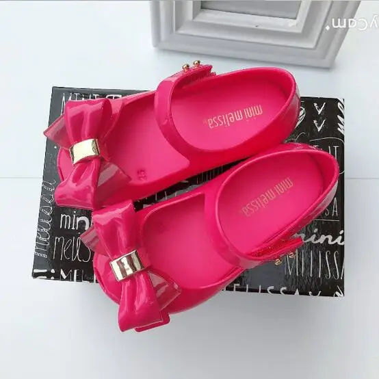 Мини Melissa прозрачные сандалии Русалочки детские сандалии 3D бабочка Девушка удобный бант Принцесса обувь Дети melissa обувь