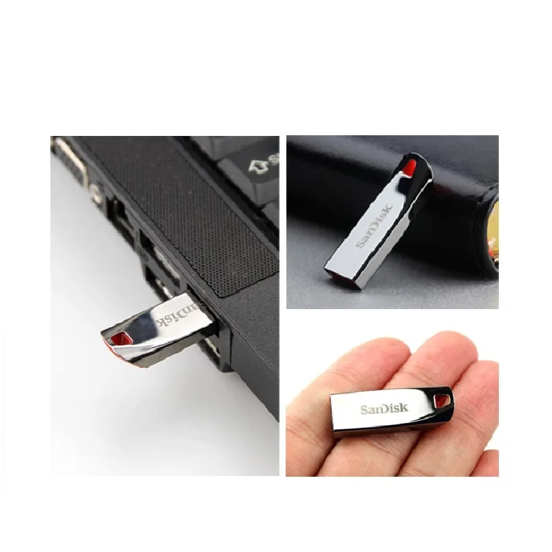 SanDisk CZ71 USB флеш накопитель 64 ГБ 32 16 8 2 0 оригинальная поддержка официальных