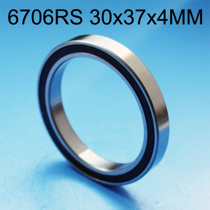 1PC Ultra-Thin Deep Groove Ball bearings metal shielded ball bearings 6706 30X37X4 6706-2RS 6706RS 30*37*4 MM