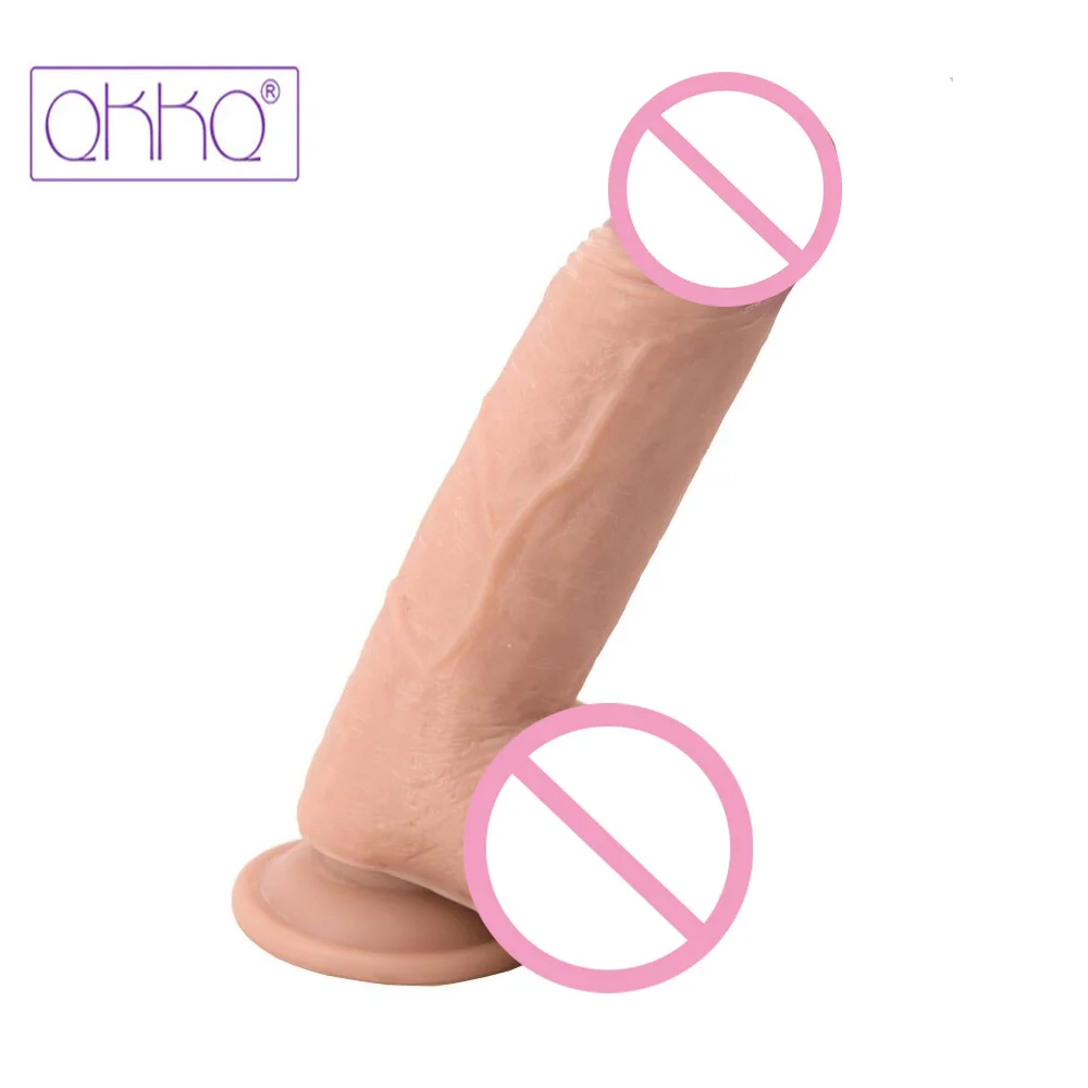Sex Toys QKKQ Thick Big Dildo with sucker Realistic Penis Sex Toys For Women Artificial Penis Clear Veins Big Erotic