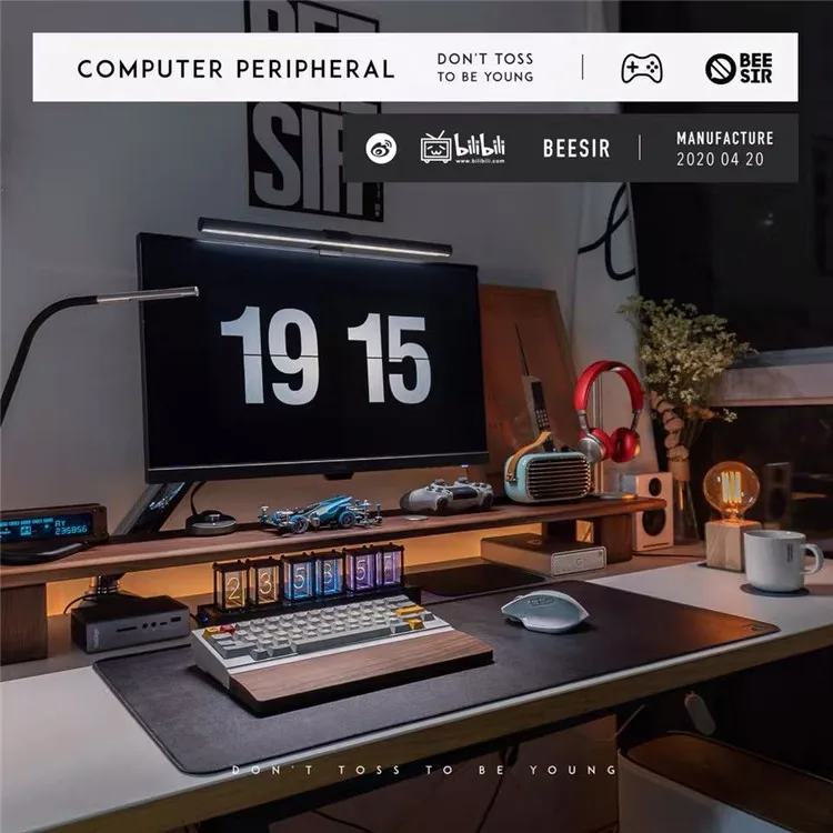 6 Bit комплект время электронный светодиодный люминесцентное свечение
