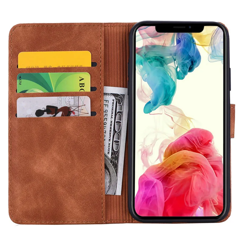 

3D Mandala Matte Leather soft Case for iPhone Xs Max X XR Case Wallet Book Flip Case for iPhone 8 7 Plus 6s 5S SE Embossed Cover