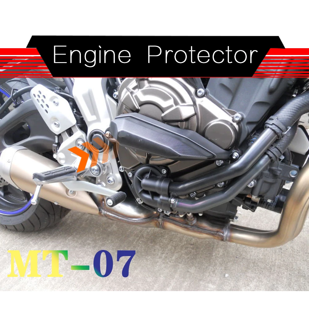 

2021 For YAMAHA MT-07 MT07 Motorcycle Engine Protection Frame Sliders Crash Pad Falling Protector Tracer 7/Tracer 700 2020