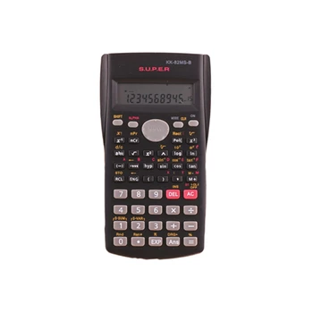 

82MS-B Scientific Calculator Multi-Function Calculator Portable Student Digit Calculator 2 Line Display Electronic Calculating