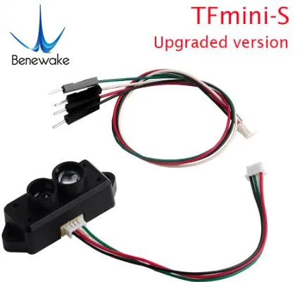 2 шт. обновление Benewake TFmini-S Lidar дальномер сенсор модуль одна точка микро диапазон для Arduino Pixhawk Дрон UART IIC