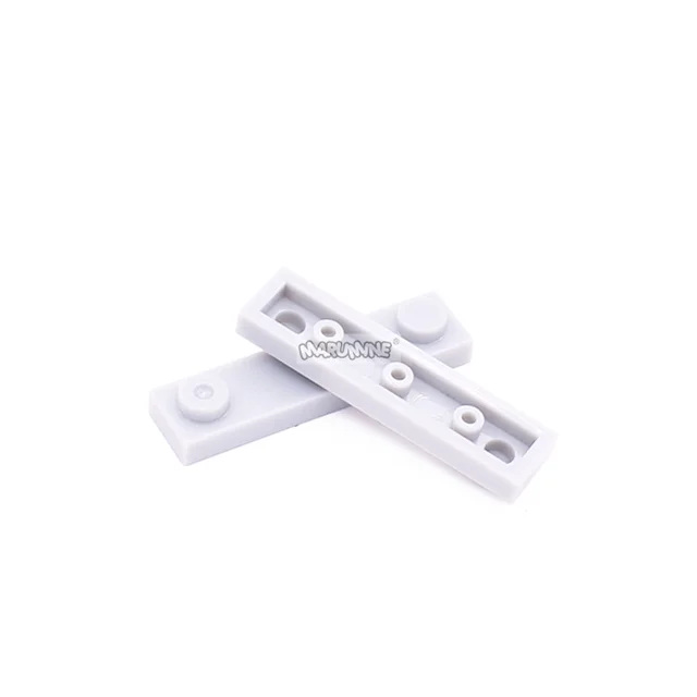 Marumine Building MOC Assembles Particles 92593 Plate Modified 1x4 With 2 Studs Without Groove Parts 30PCS Educational Brick Toy 4