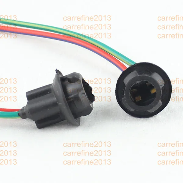 Rockeybright 20 шт t10 168 194 жгут проводов t10 мягкая лампочка разъем plug and play t10 вставленный держатель лампы адаптер