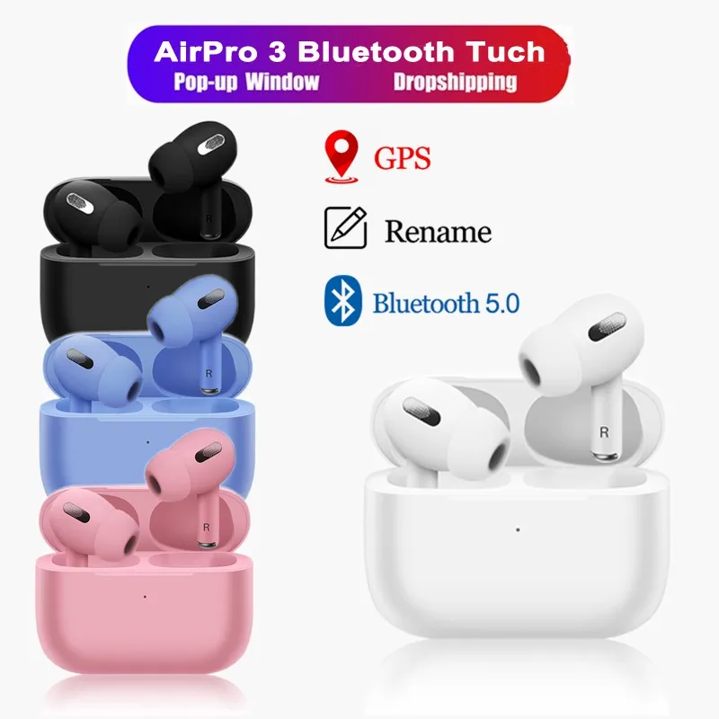 Оригинальные беспроводные наушники AirPro 3 TWS с сенсорным управлением