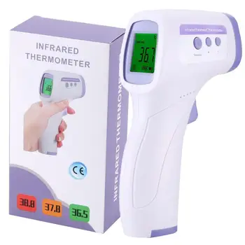 

Non-Contact Infrared Thermometer Forehead Human Body Baby Adult Household Outdoor High Precision Measures Body Temperature