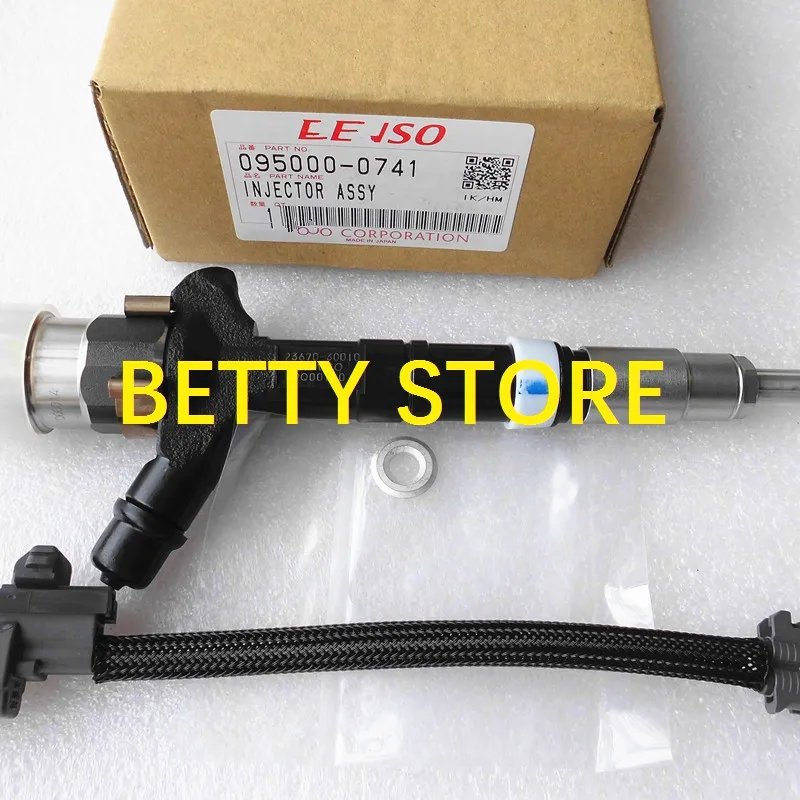 На подлинный и инжектор common rail 095000-0740 095000-0741 для LAND CRUISER 23670-30010,23670-39015,23670-39016