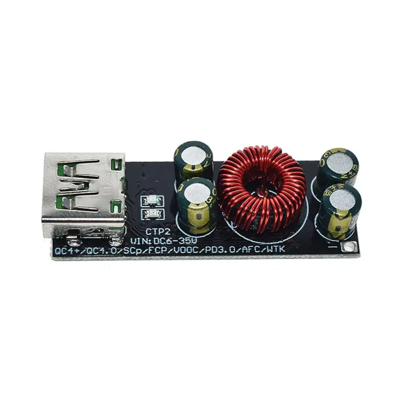 

Mobile Phone SW3518 Quick Charger Adapter Module 6-35V QC4.0 PD3.0 USB Type-C