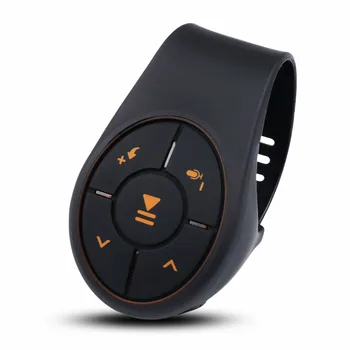 

Bluetooth 4.0 Remote Control Media Button Music Player Controller Car Kit For Car Steering Wheel Bike For IOS For Android