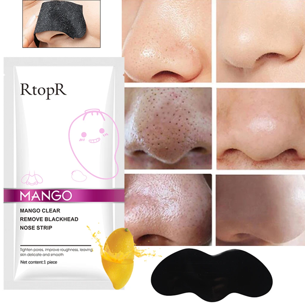 10pcs Blackhead Remover Nose Oil-control Mask Peel Off for Face Nose Acne Treatment Deep Cleansing Face Mask Skin Care
