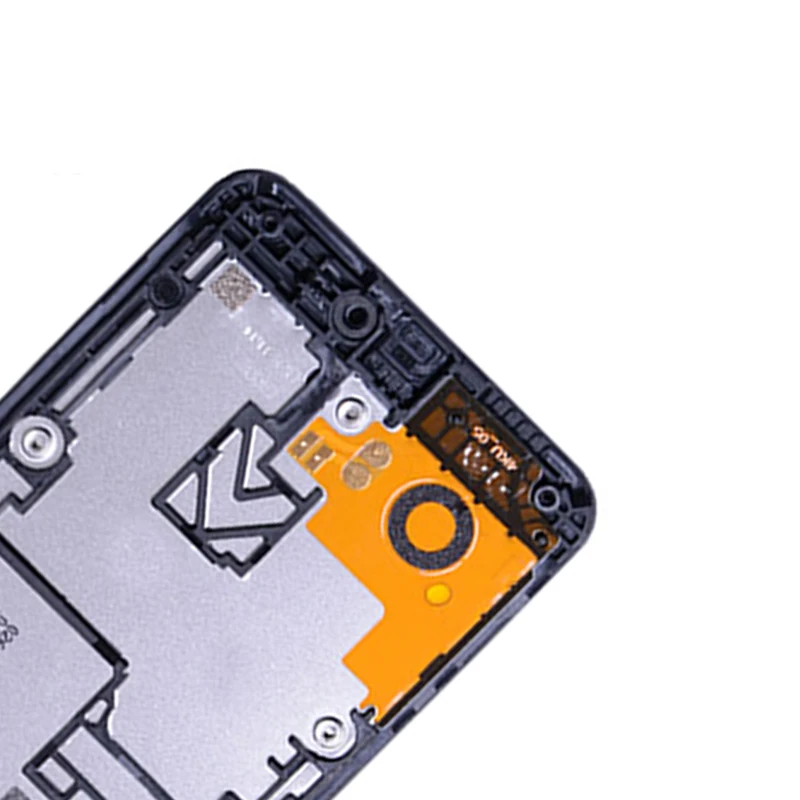 Для Nokia Lumia 530 RM 1017 1018 1019 ЖК-дисплей с сенсорным экраном 4,0 дюйма дигитайзер в сборе с рамкой бесплатные инструменты