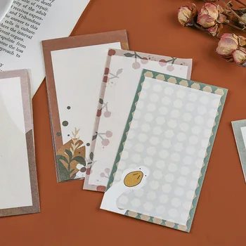 

Lovely Colorful Memo Pad Cool Plant Theme Paper Note 12 Sheets 60mm*108mm
