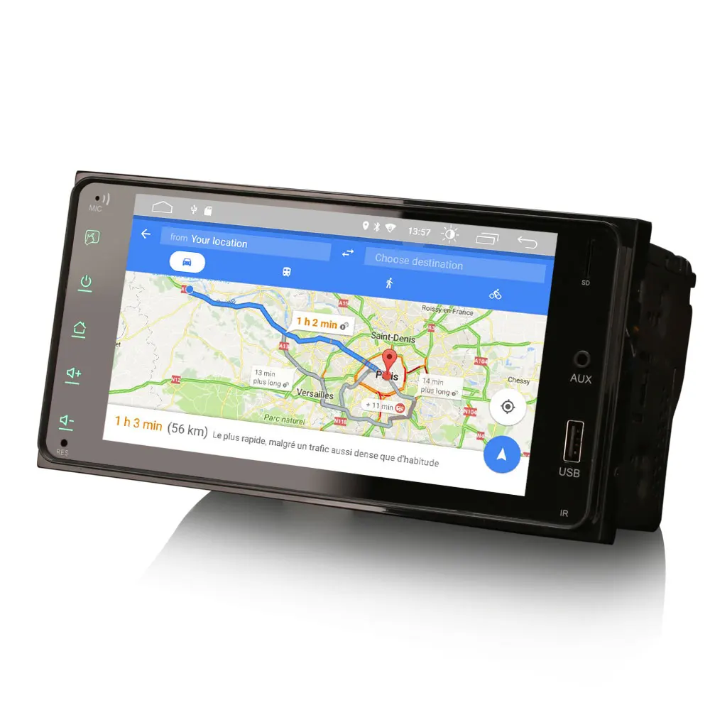 Автомобильная Мультимедийная система с GPS-радио 7 &quotAndroid 10 0 OS для Toyota Vios 2003-2010 Hilux