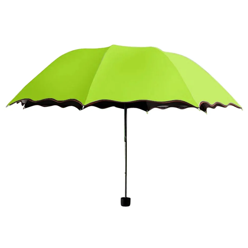 Дорожный зонтик, портативный складной зонтик, женский, мужской, ветрозащитный, высокое качество, УФ зонтик, ISHOWTIENDA
