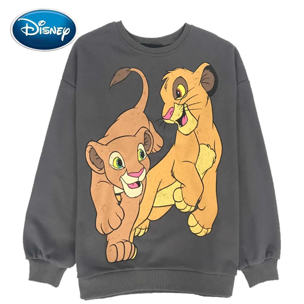 Стильная футболка Disney Two The Lion King of the Jungle с мультяшным принтом повседневный