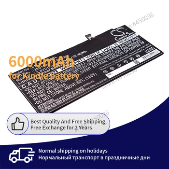 

Battery For Amazon Kindle GU045RW 6000mAh Battery Original Replacement Battery for Kindle Fire HDX 8.9 3rd