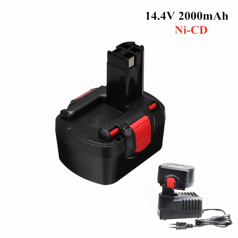 Аккумулятор BAT038 14 4 в 2000 мАч для bosch BAT040 BAT140 BAT159 BAT041 3660K NI-CD PSR GSR GWS GHO аккумулятор В |