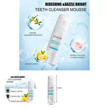 

60ml Practical Mild Remove Food Residues Foam Toothpaste Care Cleaner for Bathroom Cleaning Toothpaste Toothpaste