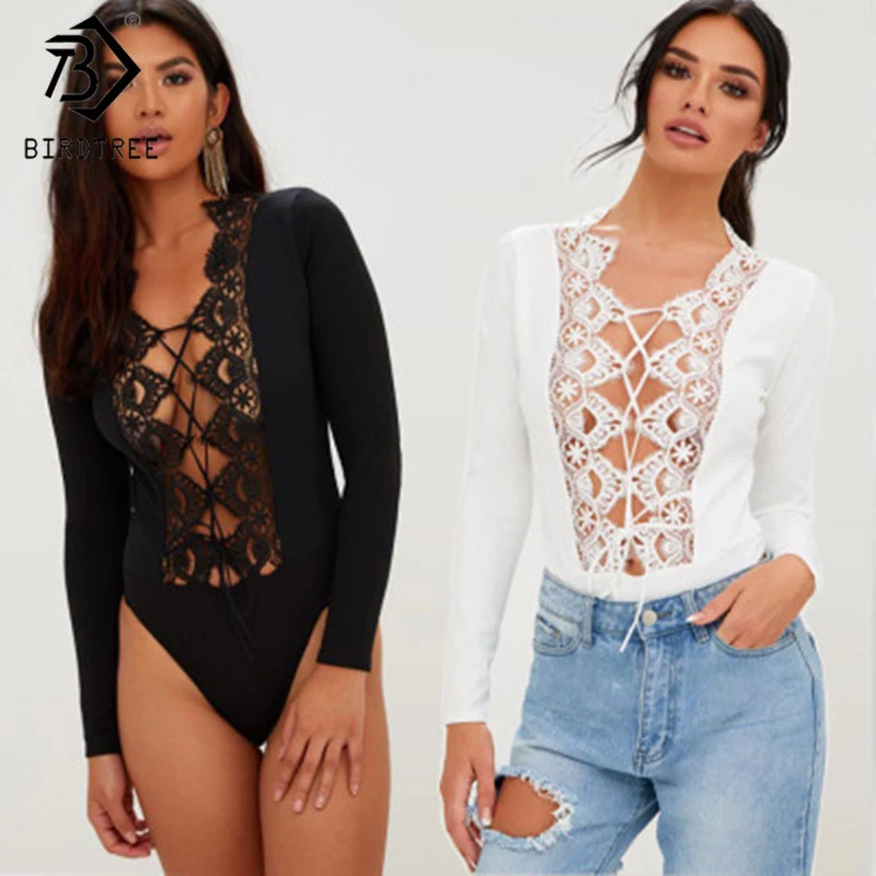 white crochet bodysuit