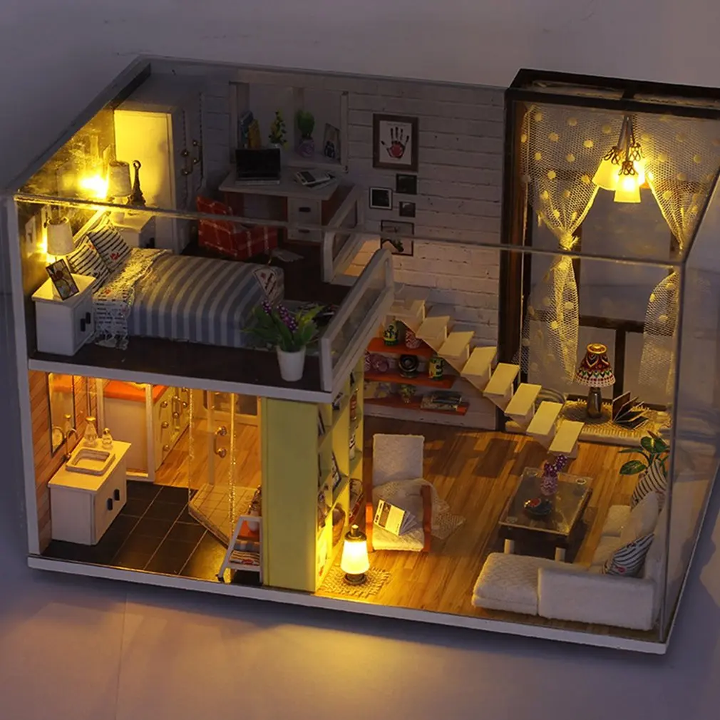 simple house miniature