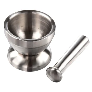 

Mortar and Pestle (Stainless Steel)
