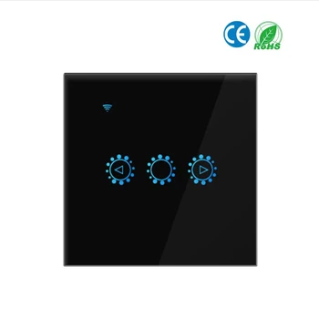 

New Smart Life Wifi Light Switch Dimmer 3 Way Wall LED Light Touched Switch Voice Control APP Switch Light for Alexa Google Home