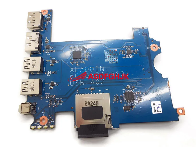

Для HP Elitebook 8770w usb плата 6050A2479601 100% ПРОВЕРЕНО ОК