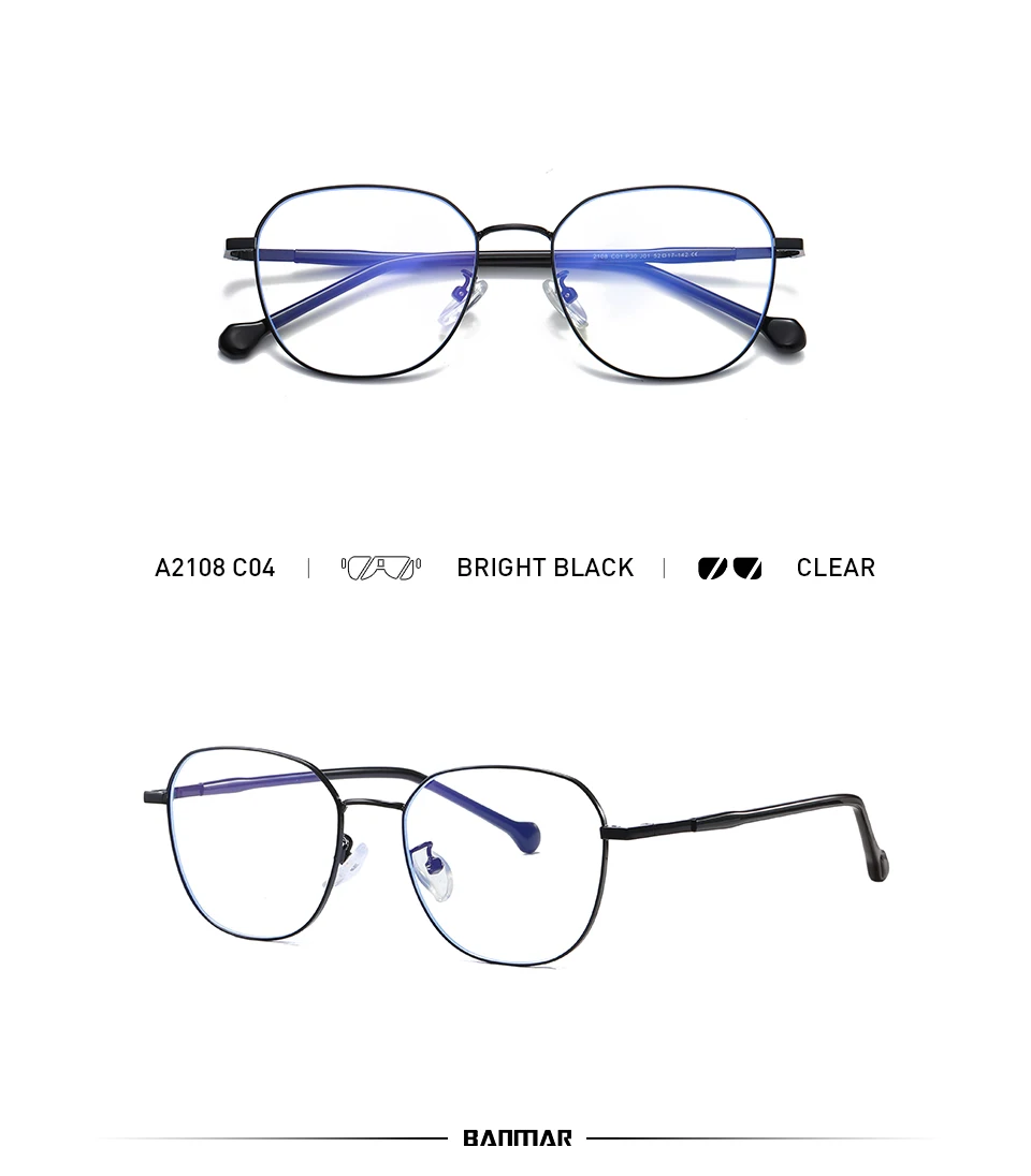 BANMAR компьютерные очки против голубого излучения, анти-синий светильник, оптические очки для глаз, игровые очки, Анти-усталость 2108