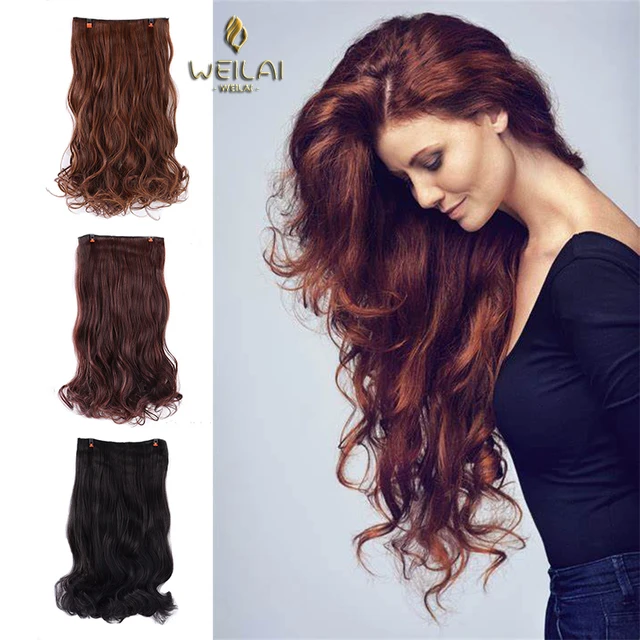 Weilai 5 Klipsov Parik Dlya Zhenshin Dlinnye Vyushiesya Volosy Bolshaya Volna Nevidimye Besshovnye Volosy Puchok Pushistyj Naturalnyj Parik Kusok Kupit Nedorogo V Internet Magazine S Dostavkoj Sravnenie Cen Harakteristiki Foto