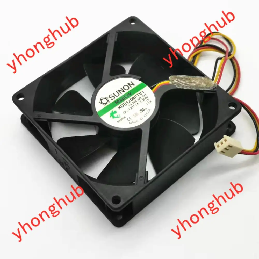 SUNON KDE1209PTV1 13.MS.AR.GN Server Cooling Fan DC 12V 1.8W | Компьютеры и офис