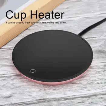 

Electric Waterproof Touch Cup Warmer Heating Mat Pad Heater For Tea Coffee Milk Home Office Electric Hand Fast Heater Warmer