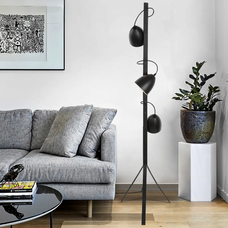 

Northern European-Style Floor Lamp Simple Personalized & Creative Art Living Room Library Bedroom Coffee Shop Exhibition Hall De