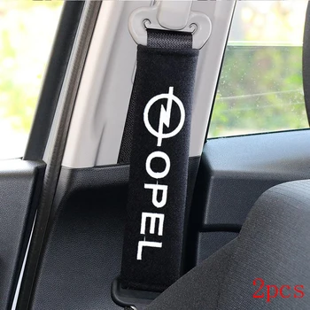

2pcs Seat Belt Cover Shoulder Pads car seat belt shoulder pad case for OPEL Corsa Insignia Astra Antara Meriva Zafira