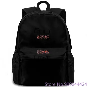 

THE CULT LOVE'85 HARD HEAVY GOTH ROCK BAND GRAY Hip Hop backpack