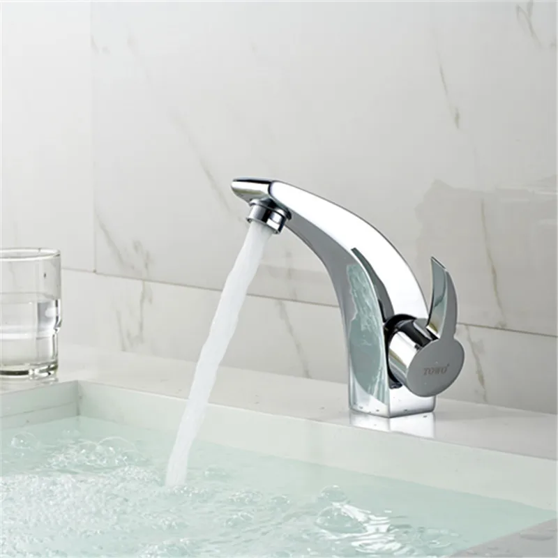 

King Sanitary Ware Copper Basin Faucet Bathroom Hot And Cold Water Wash Basin Single Bore Inter-platform Basin Wash Basin Dragon
