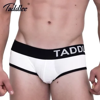 

Taddlee Brand Men Briefs Underwear Sexy Cotton Men's Brief Gay Penis Pouch WJ Designed Belt Classic Basic Low Rise New Fashion