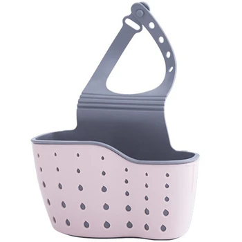 

Kitchen Drain Holder Rubber Sponge Storage Rack Basket Wash Cloth Organizer Bathroom Toilet Soap Shelf